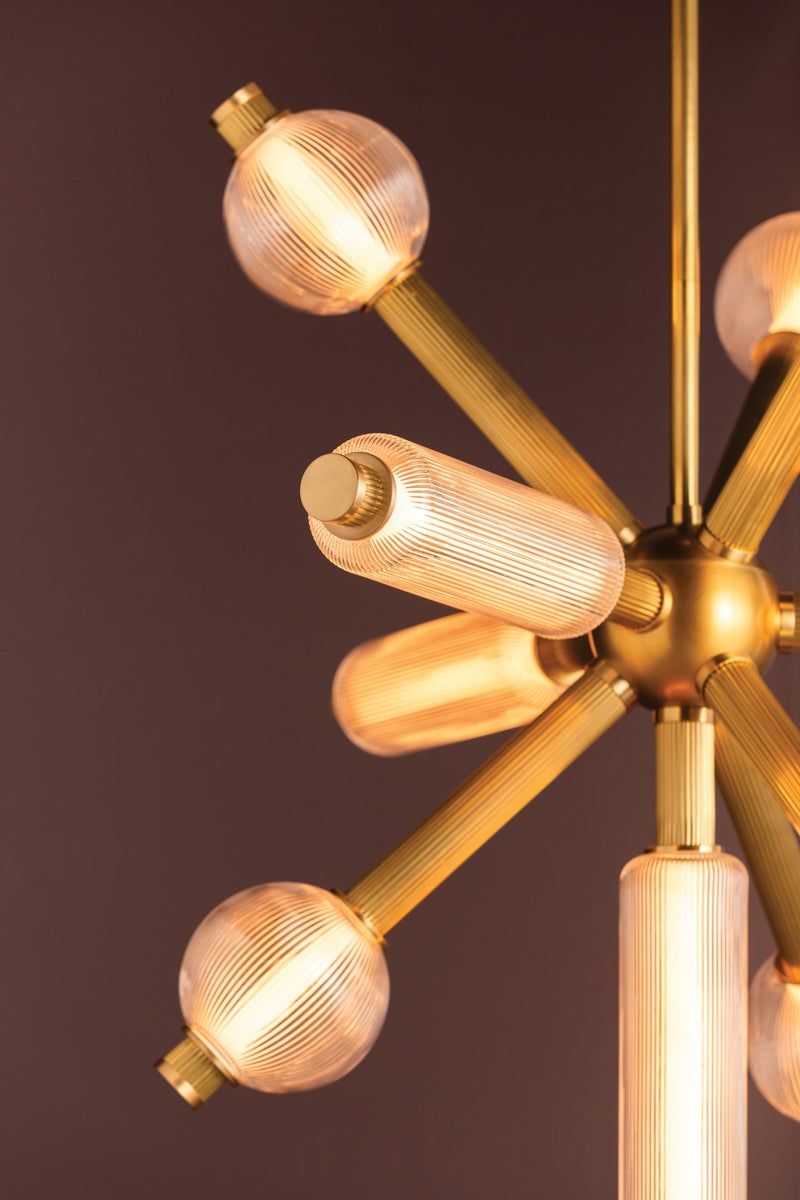 atom chandelier