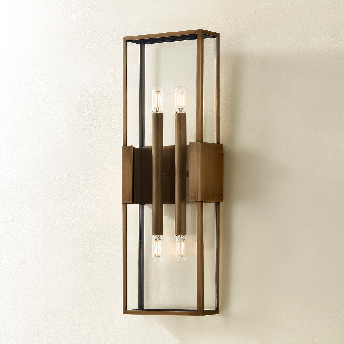 santa clara exterior wall sconce