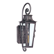 parisian square exterior wall sconce