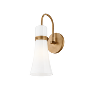 maple wall sconce