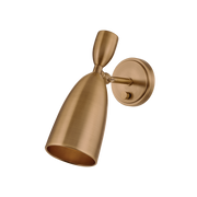 spade wall sconce