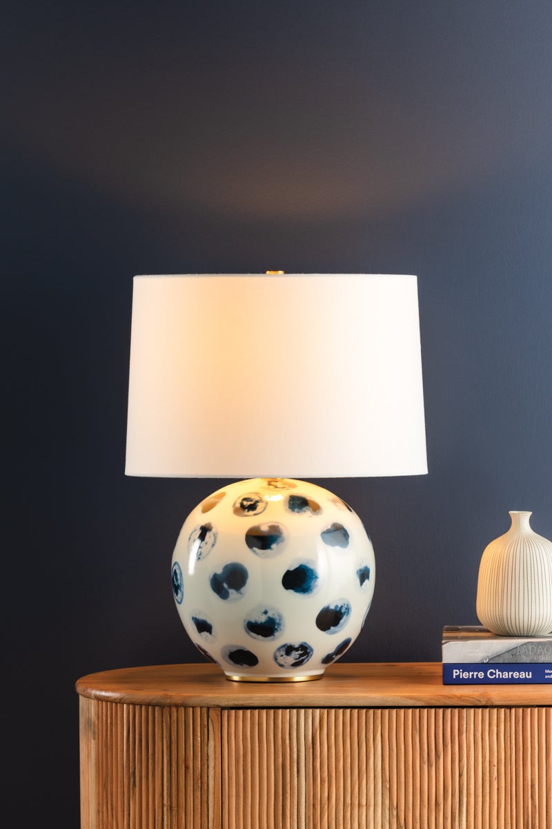 blue point table lamp