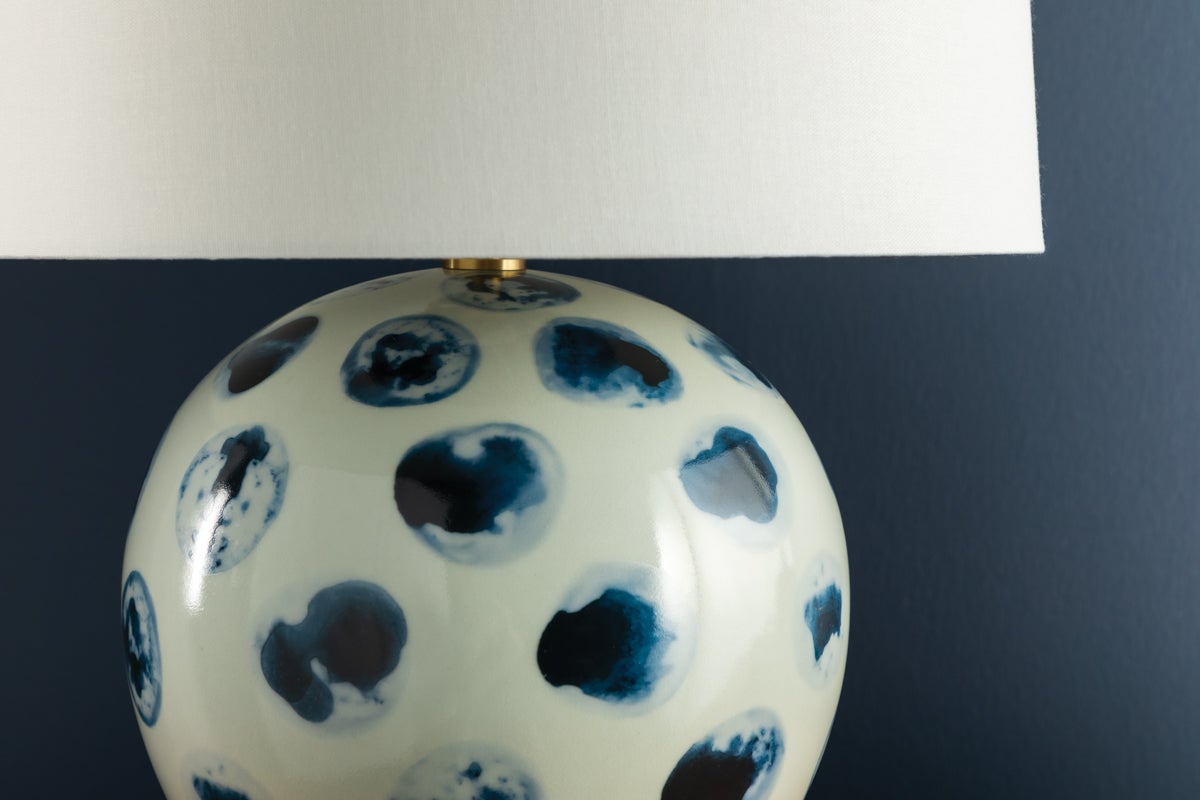 blue point table lamp