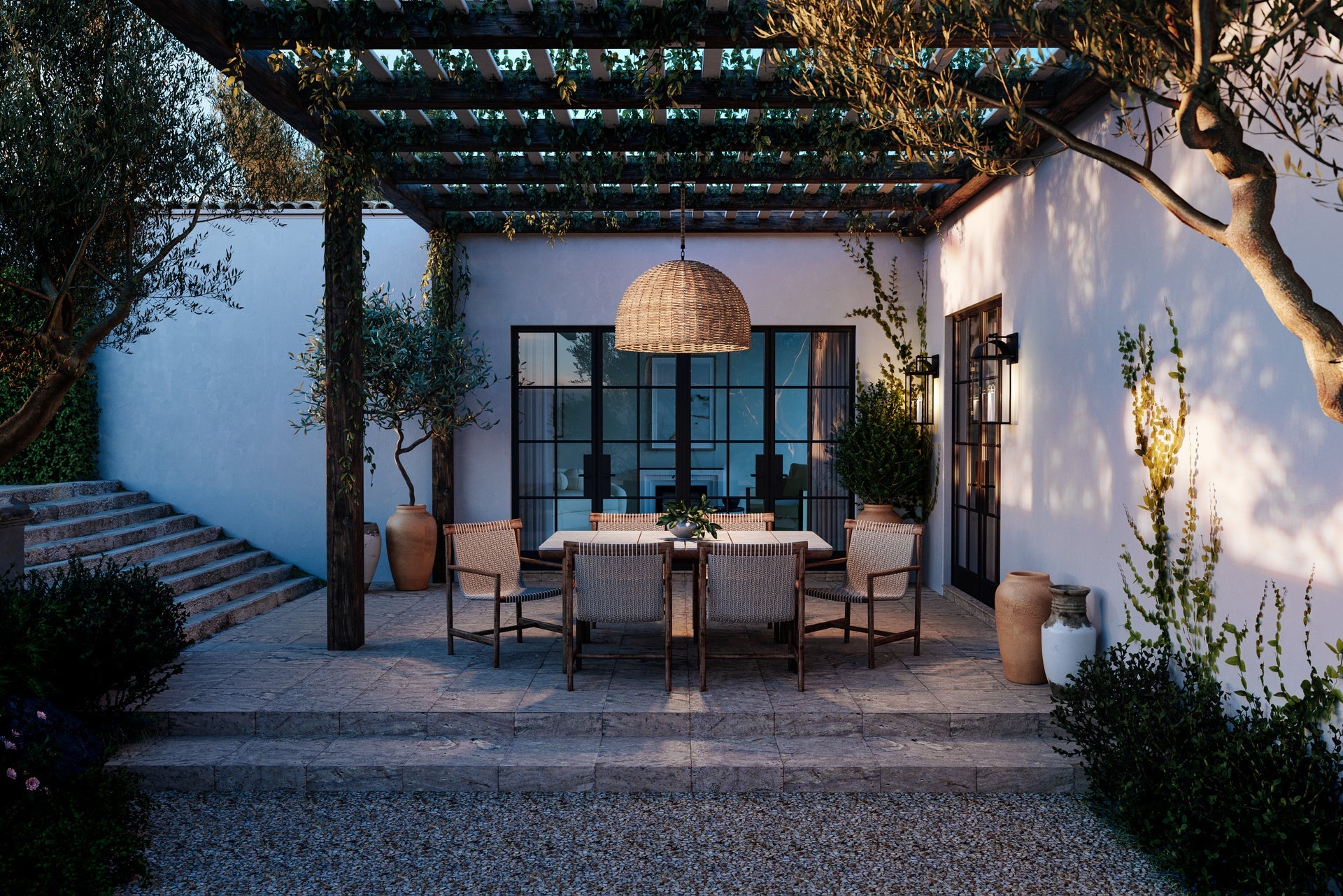 huxley exterior pendant