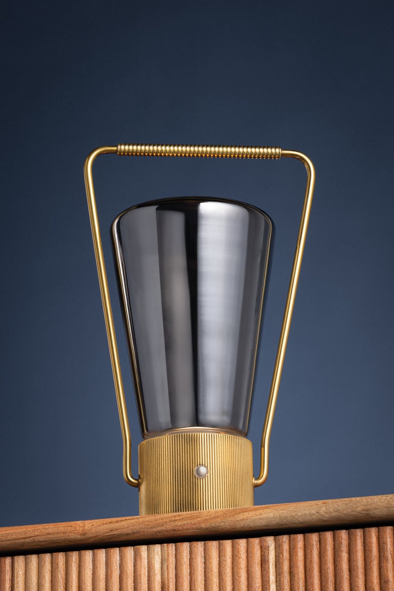 booker rechargeable table lamp