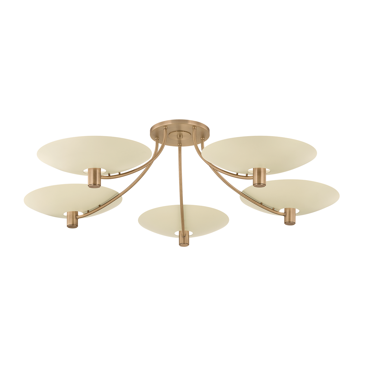 wolfe semi flushmount