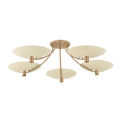 wolfe semi flushmount
