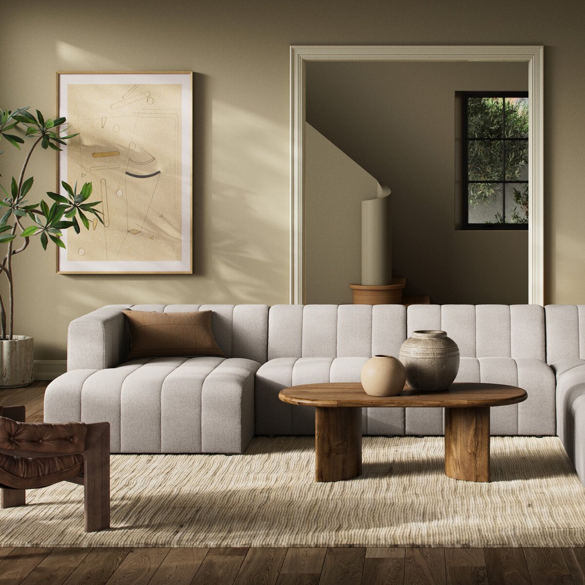Langham Channeled 6-Piece Sectional