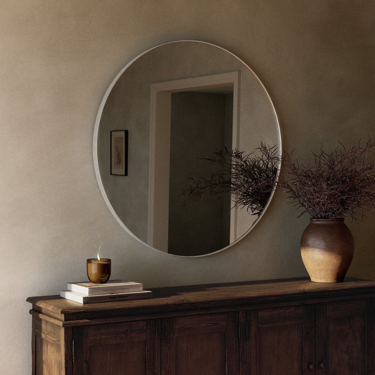 Bellvue Round Mirror