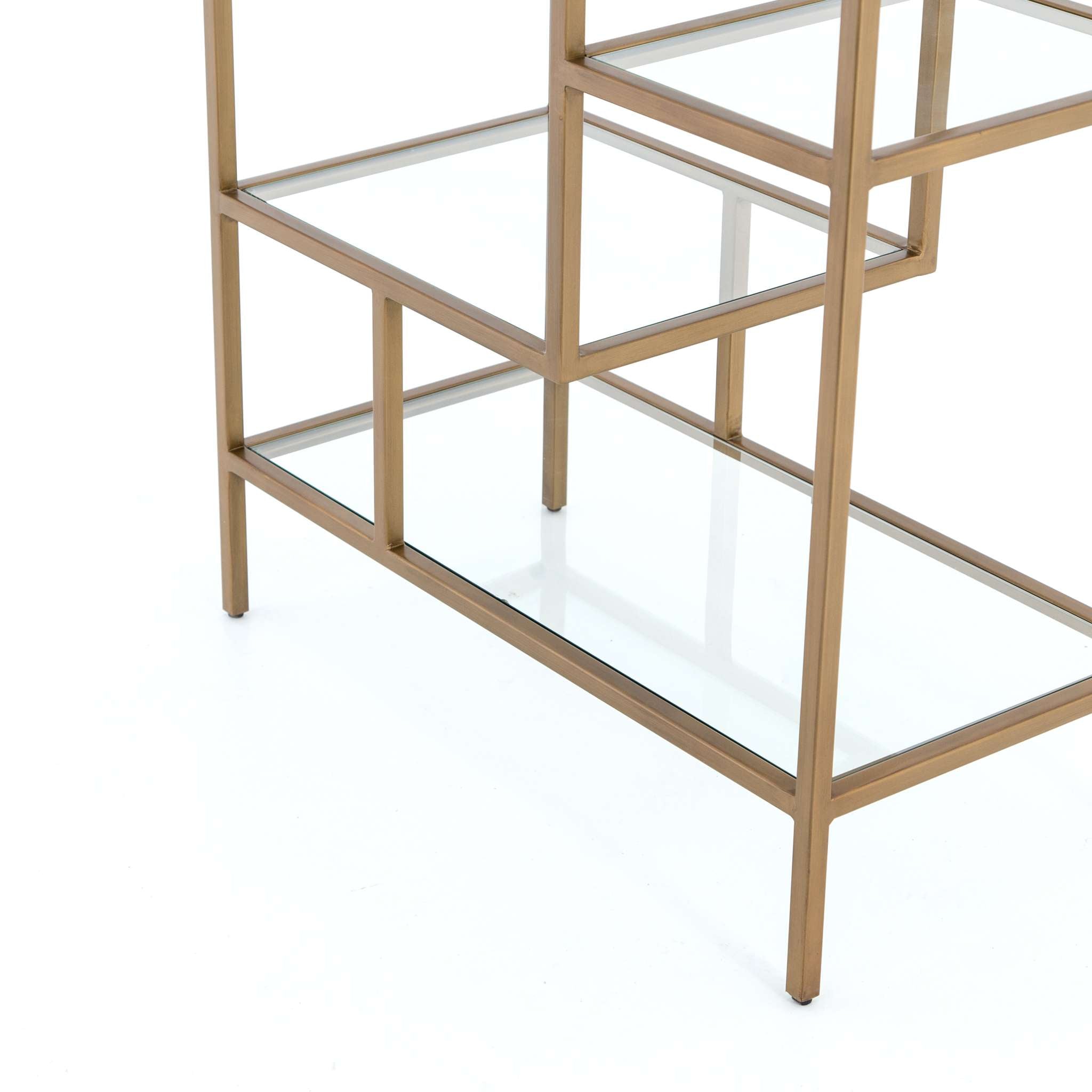 Helena Brass Bookshelf – Native Citizen