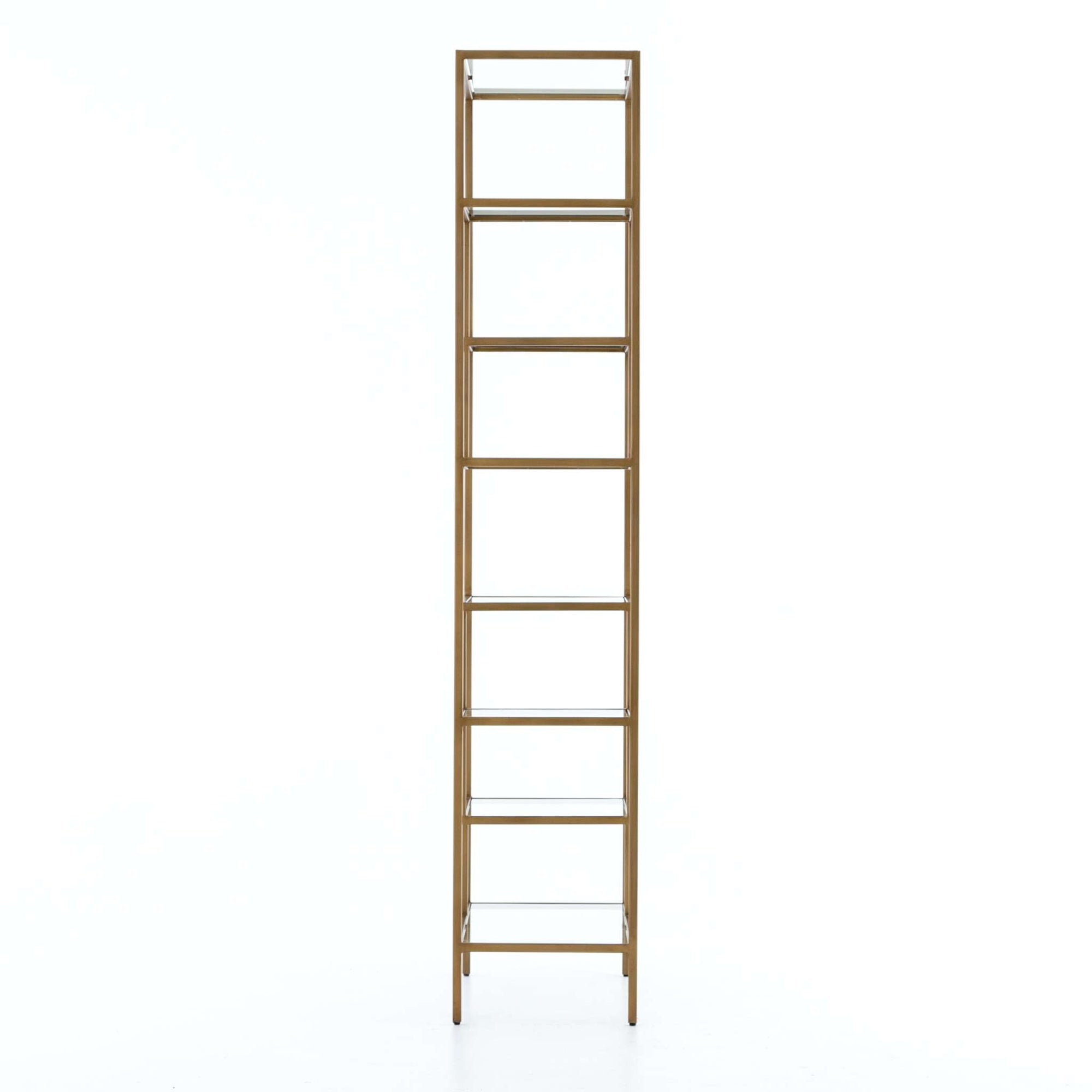 Helena Brass Bookshelf