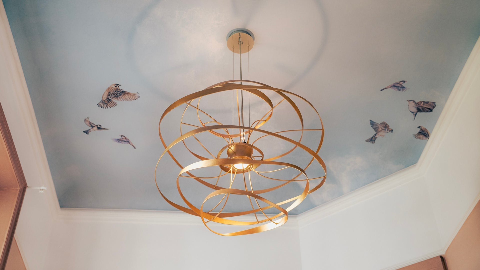 calligraphy chandelier