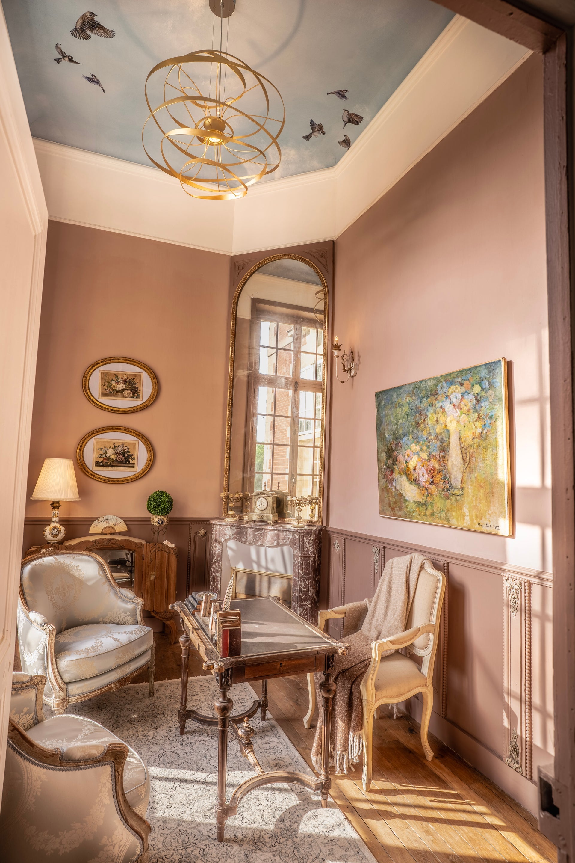 calligraphy chandelier