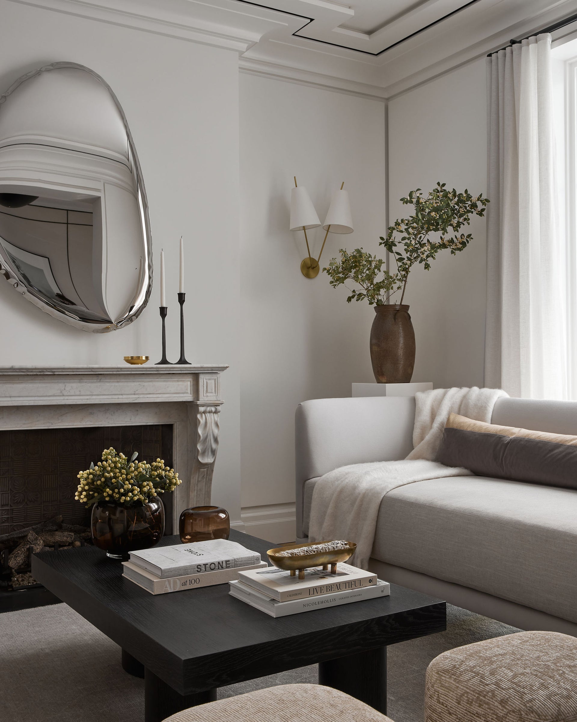 campagna wall sconce