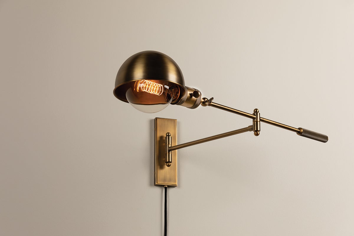 cannon plug-in sconce