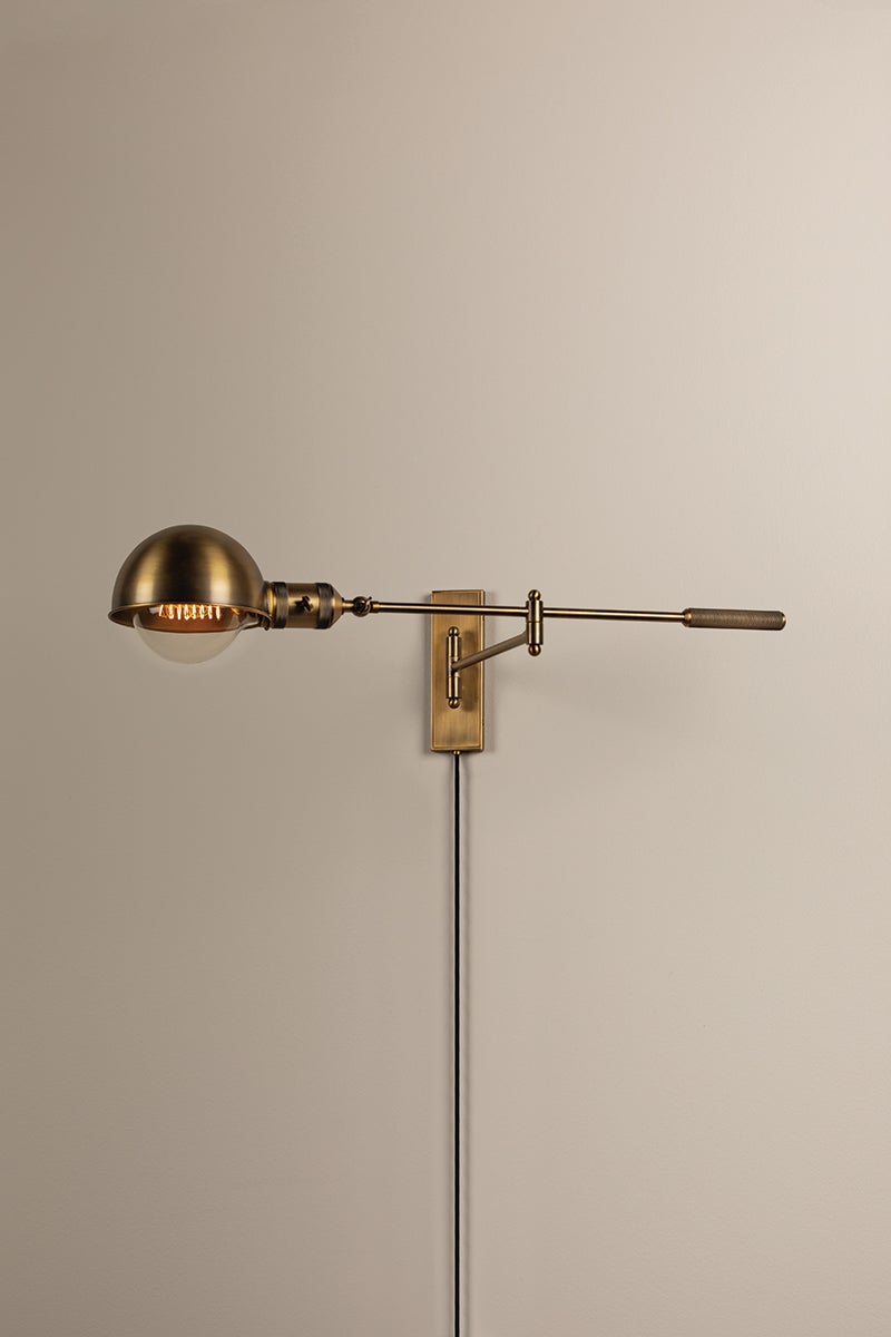 cannon plug-in sconce