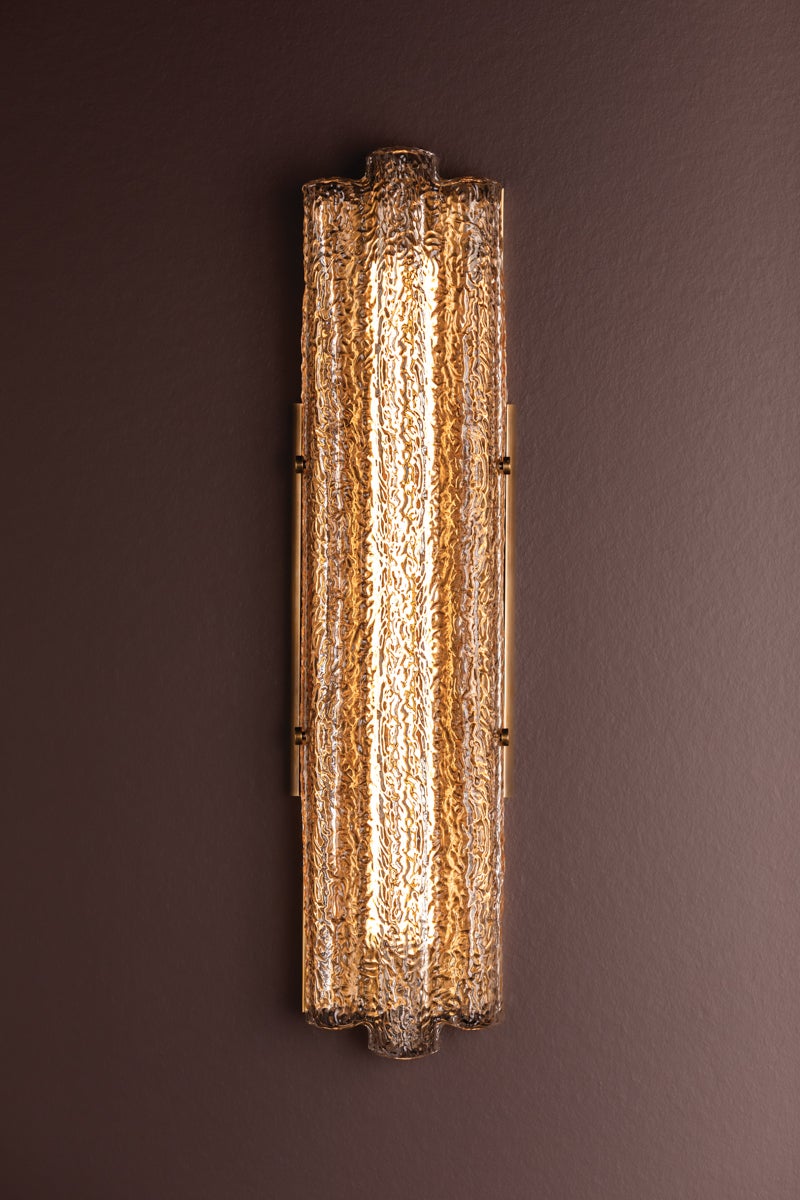 carnelian wall sconce