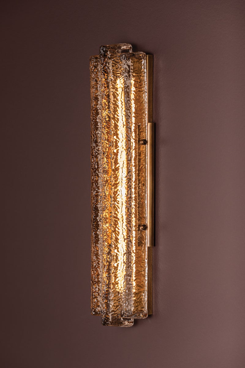 carnelian wall sconce