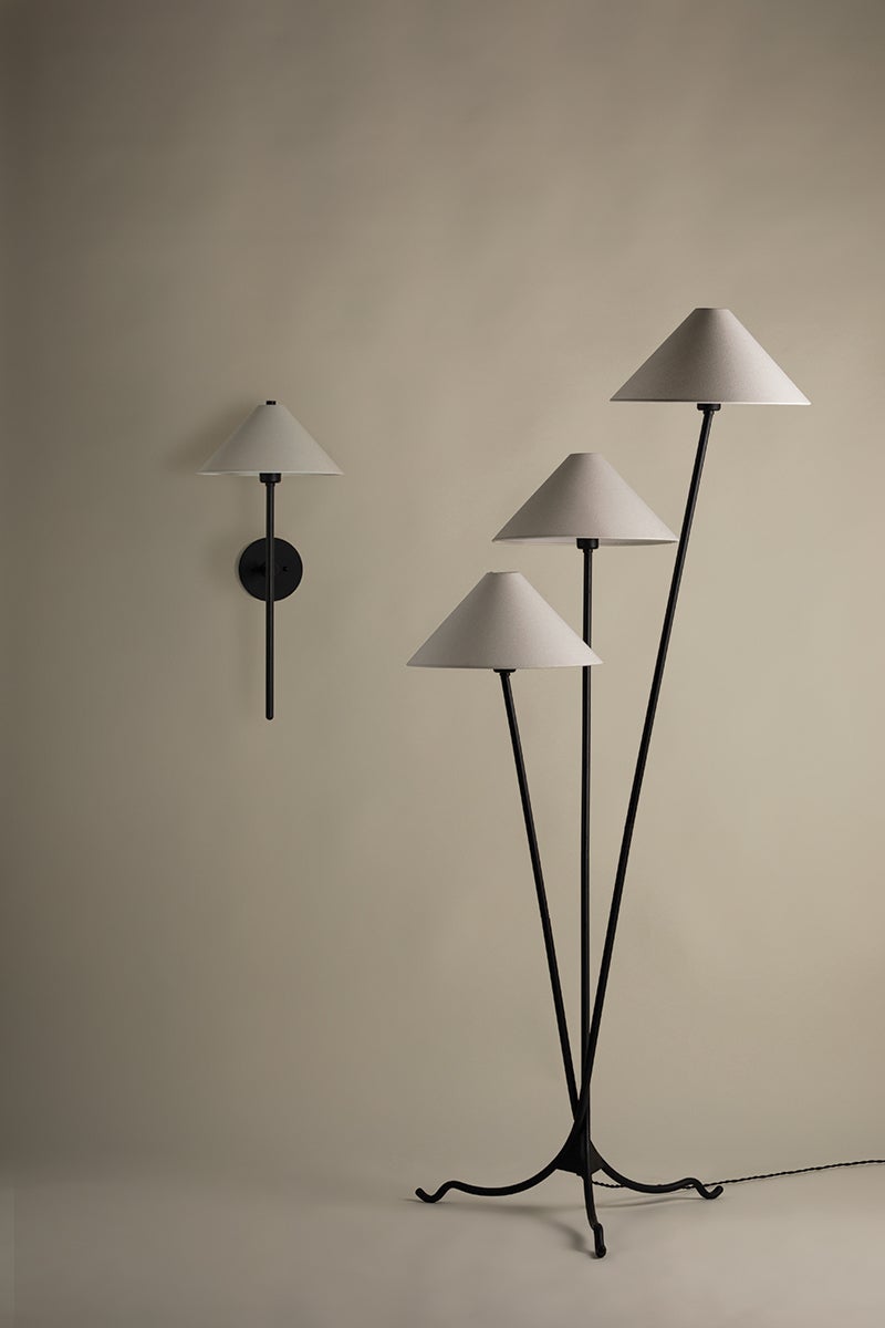 cedar floor lamp