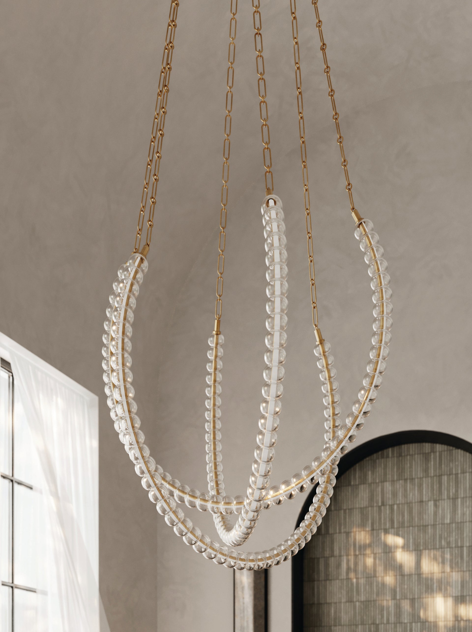 celeste chandelier