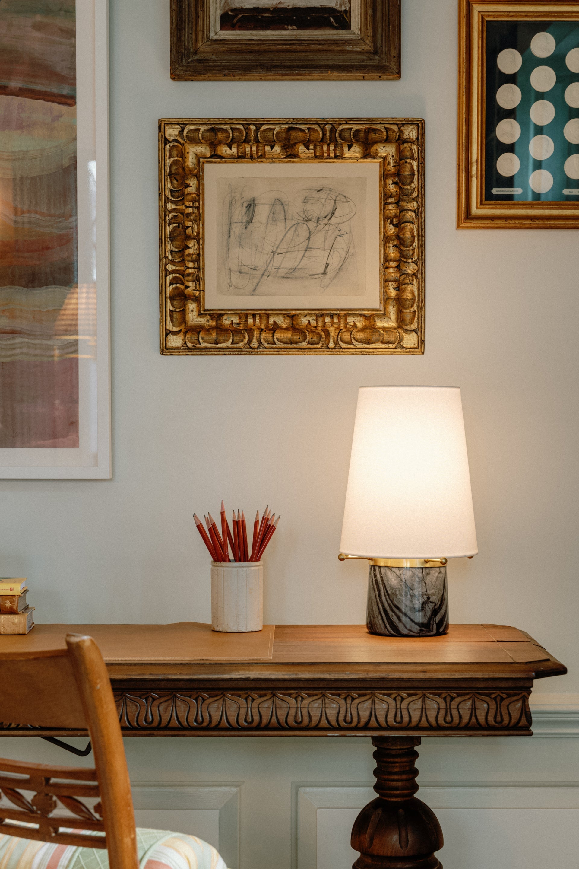 central valley rechargeable table lamp