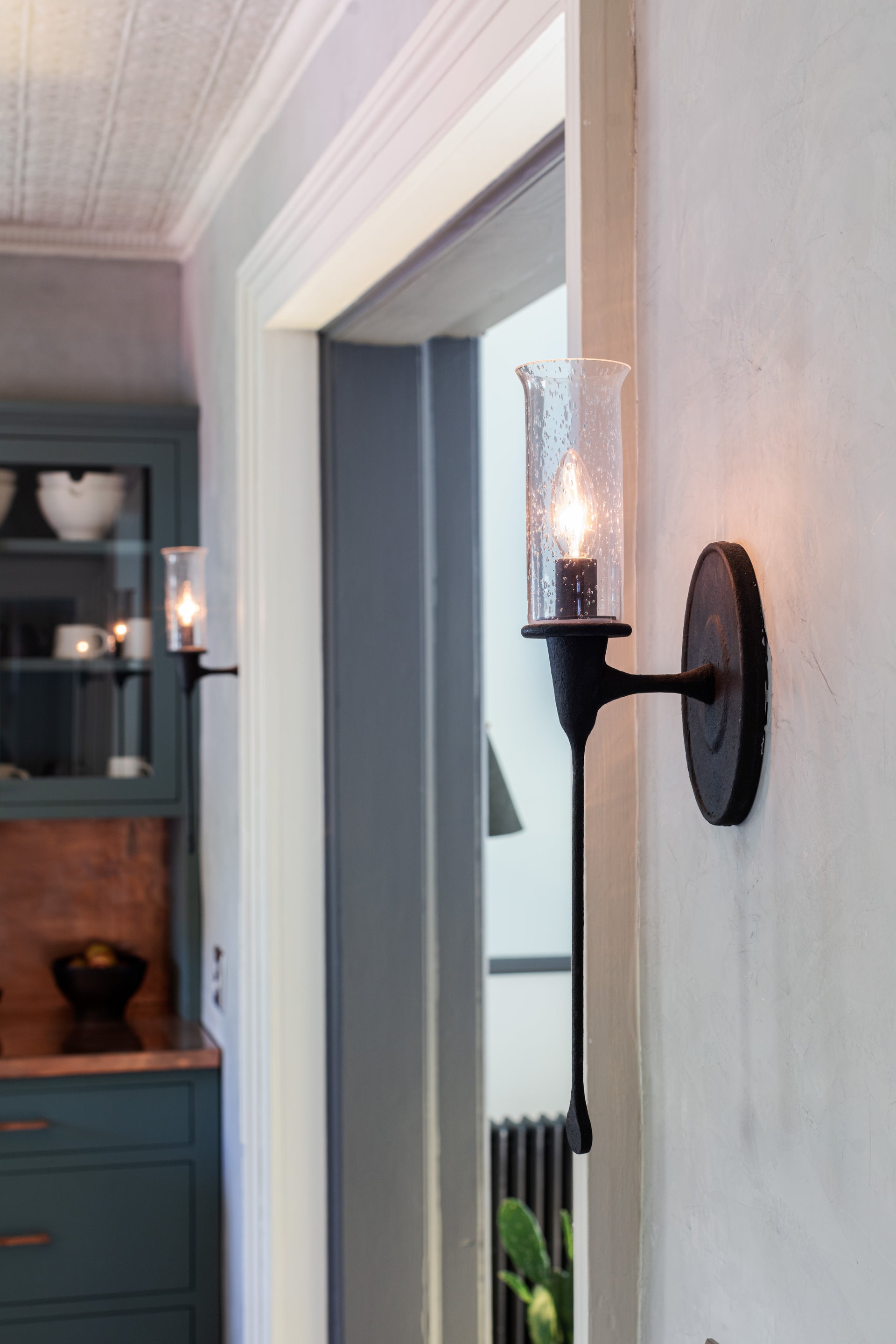 chisel wall sconce