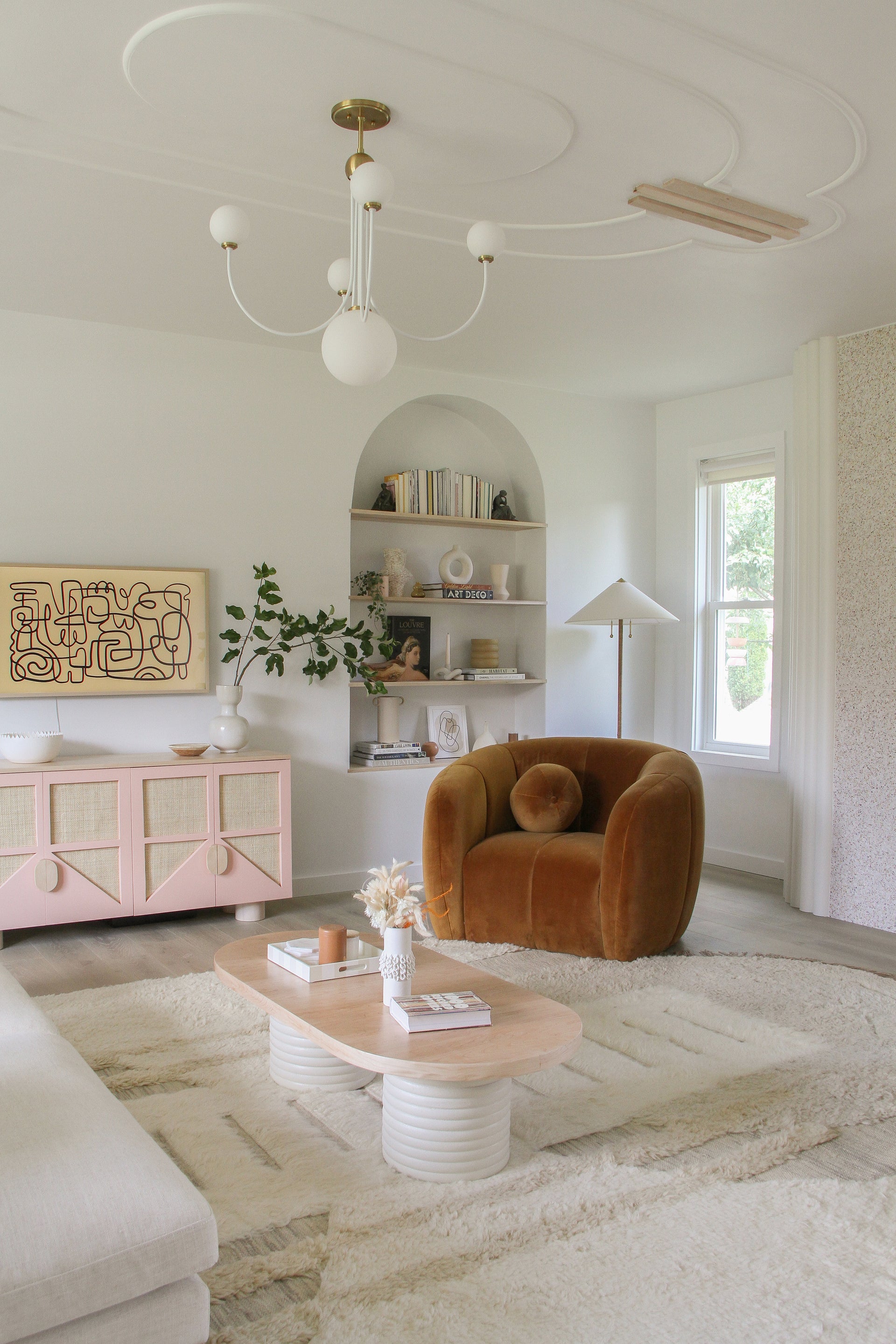 flare floor lamp