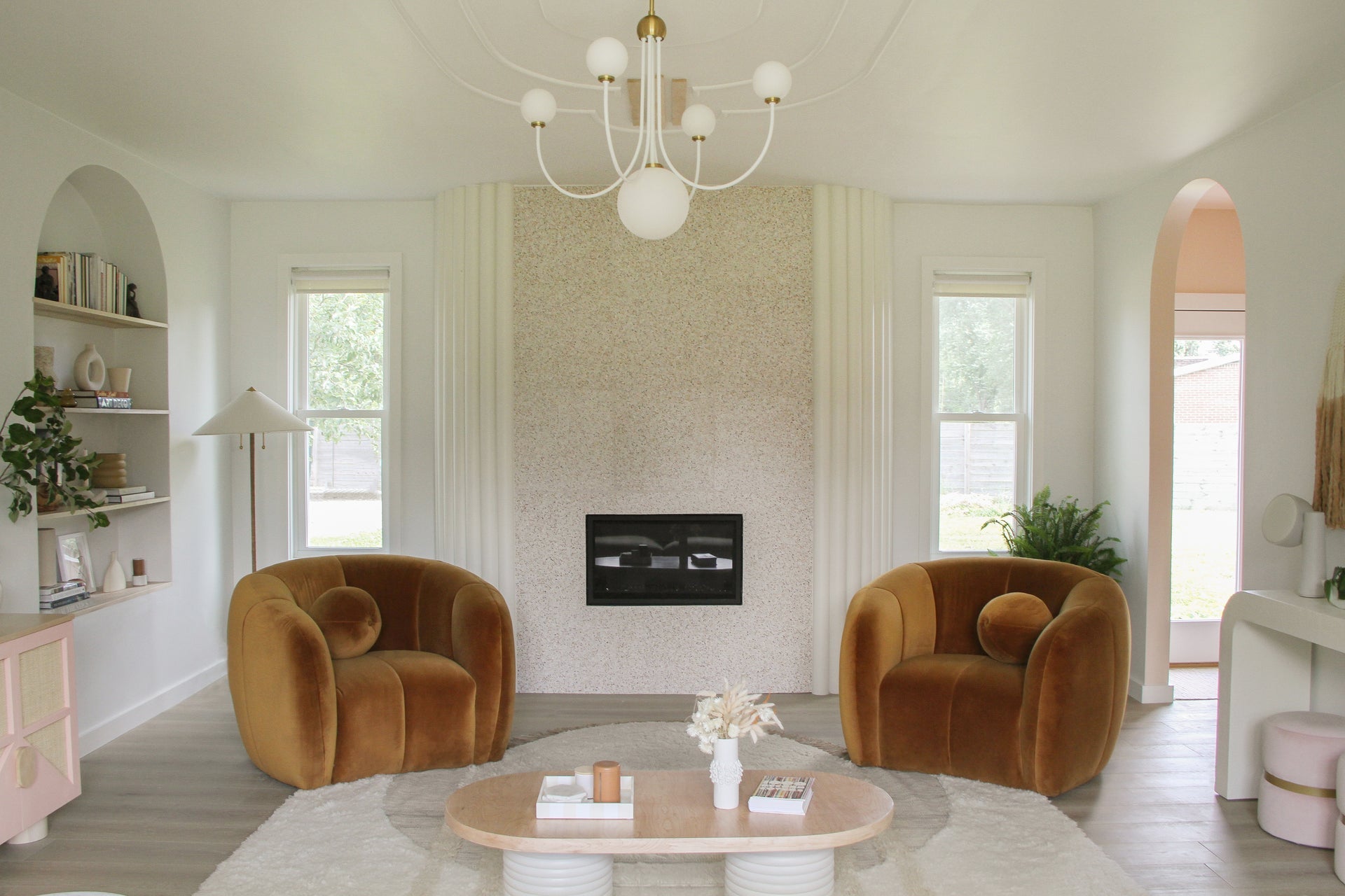 flare floor lamp