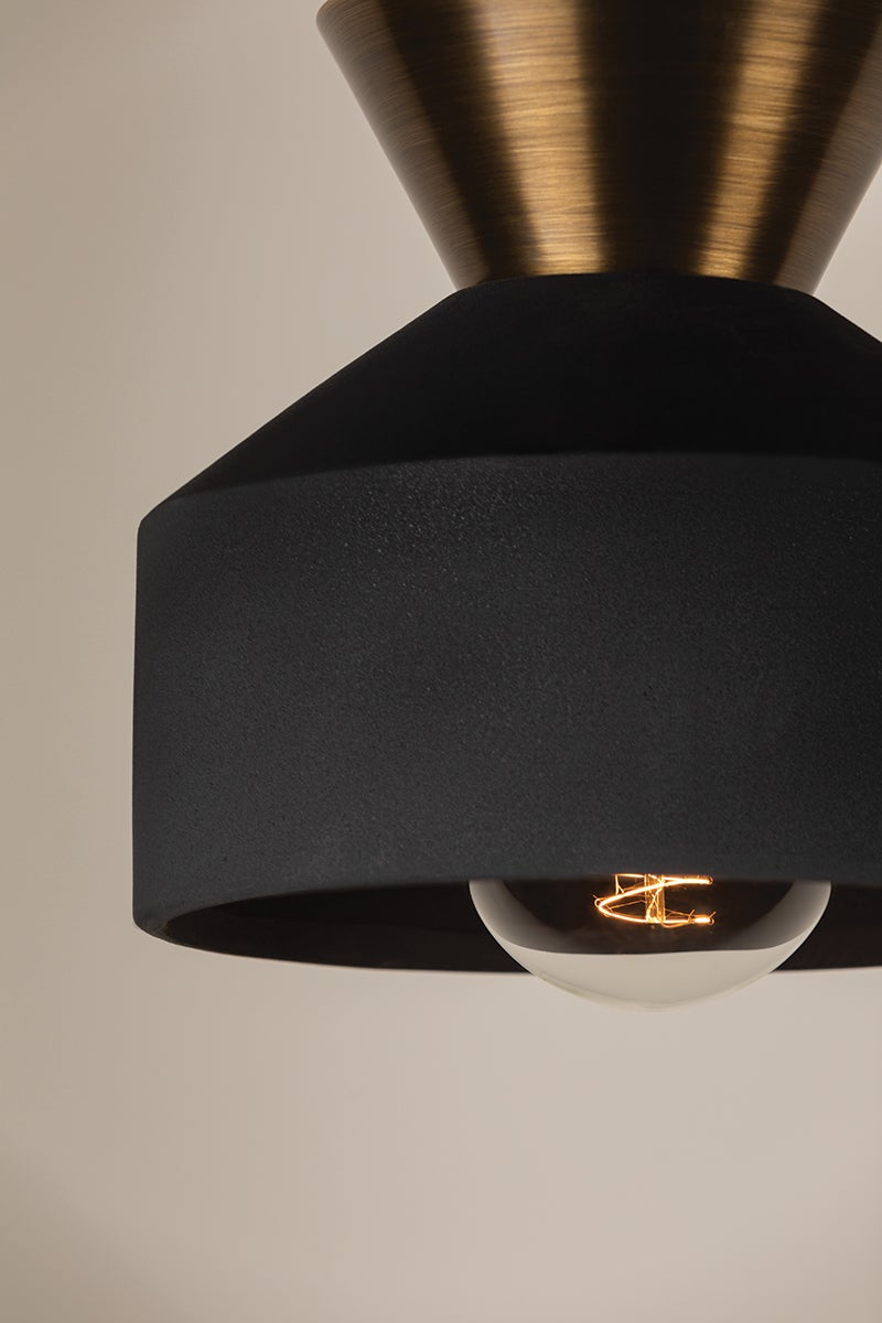 covina flush mount