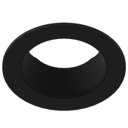 eco-downlight 3" adjustable round trim, black