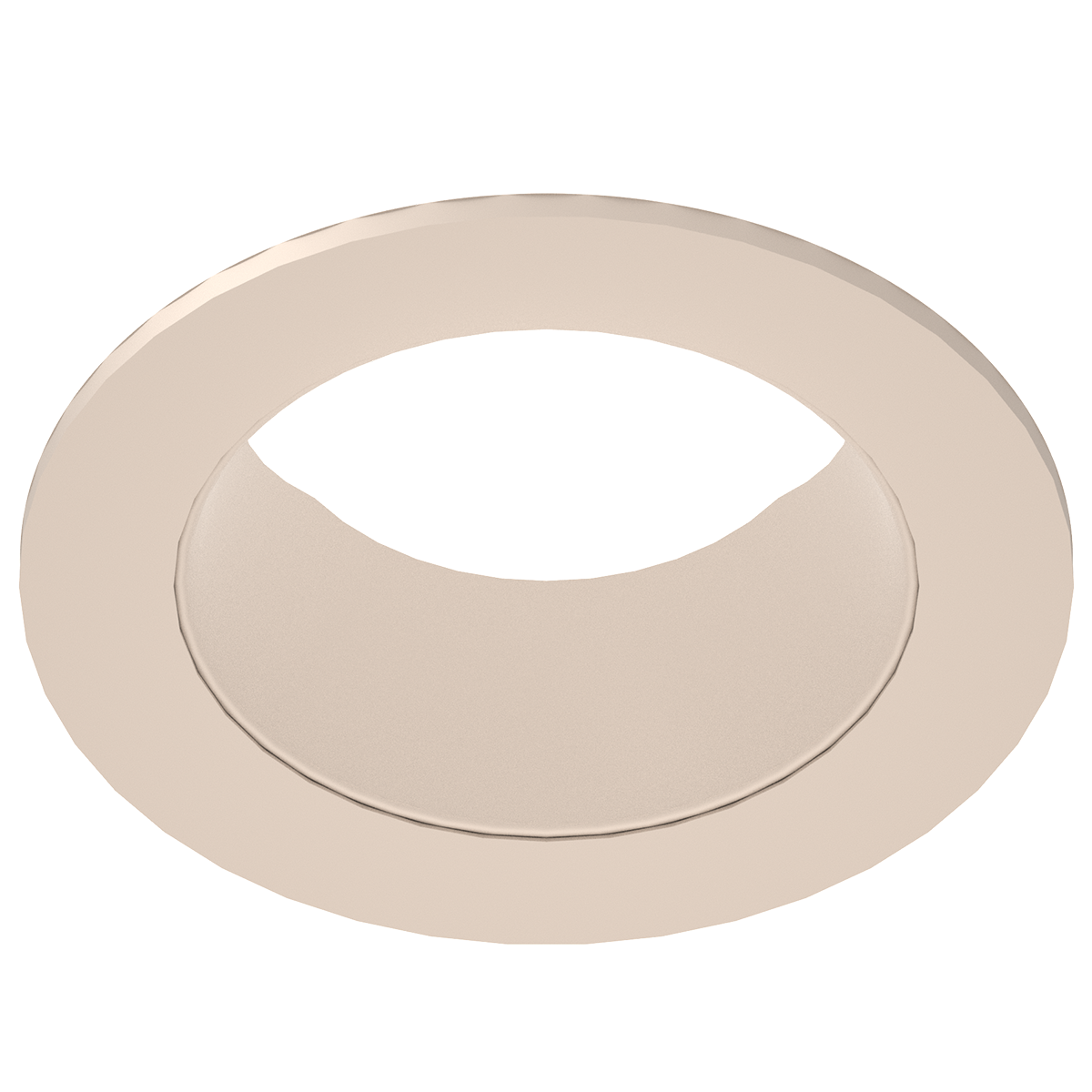 eco-downlight 3" adjustable round trim, champagne