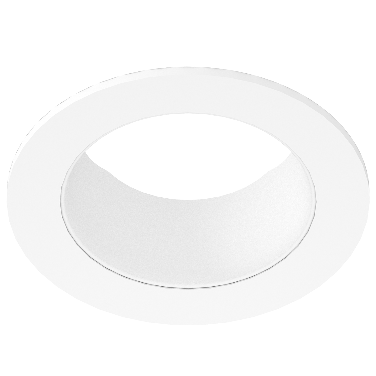 eco-downlight 3" adjustable round trim, white