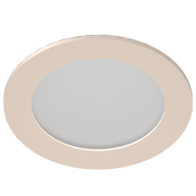 eco-downlight 3" wet listed round trim, champange