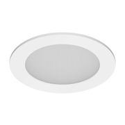 eco-downlight 3" wet listed round trim, white