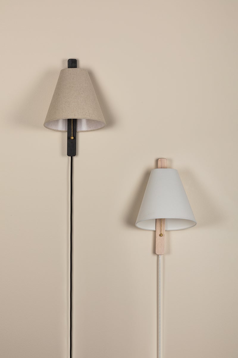ellen plug-in sconce