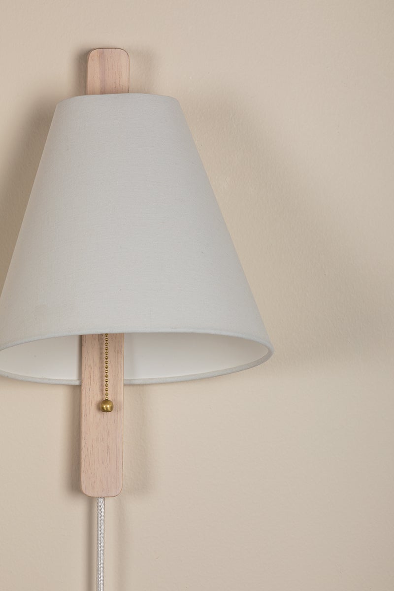 ellen plug-in sconce