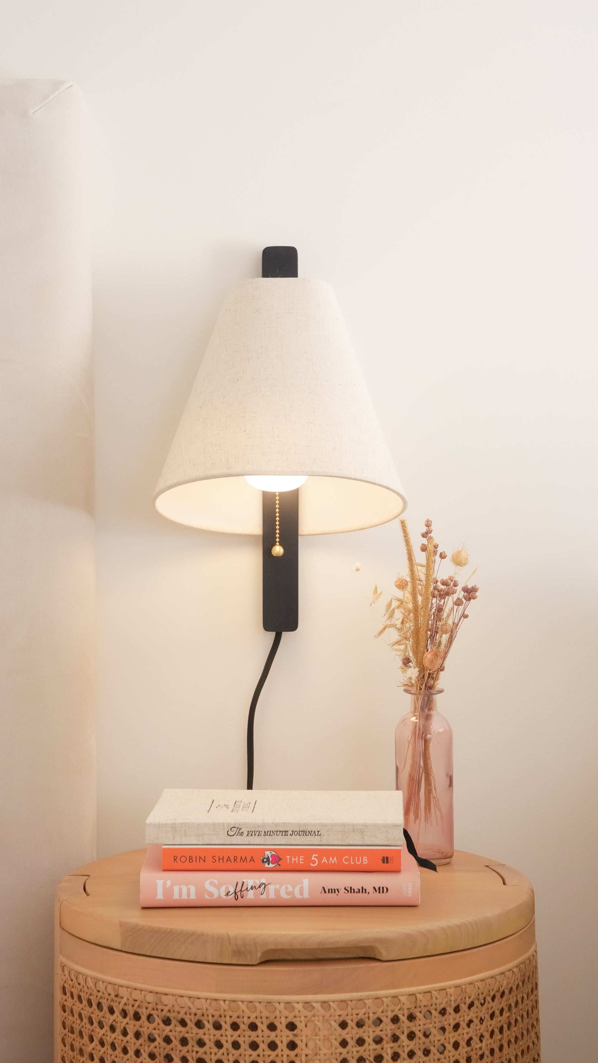 ellen plug-in sconce