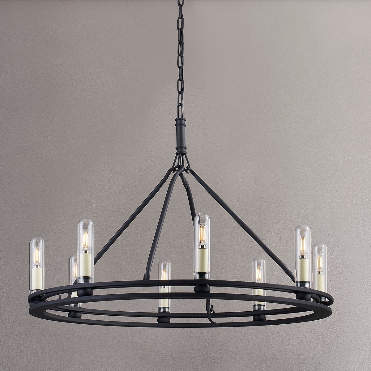 sutton exterior chandelier