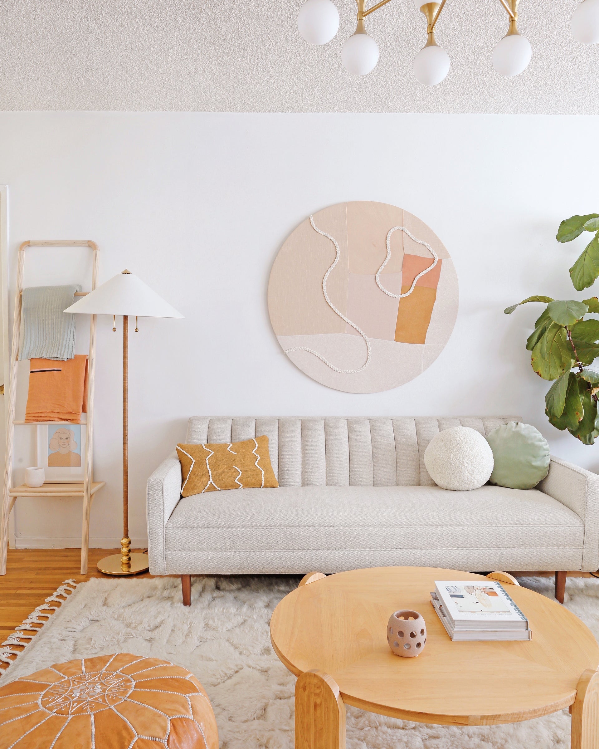 flare floor lamp