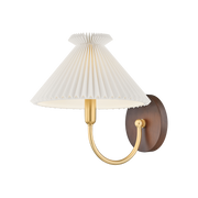 acacia wall sconce