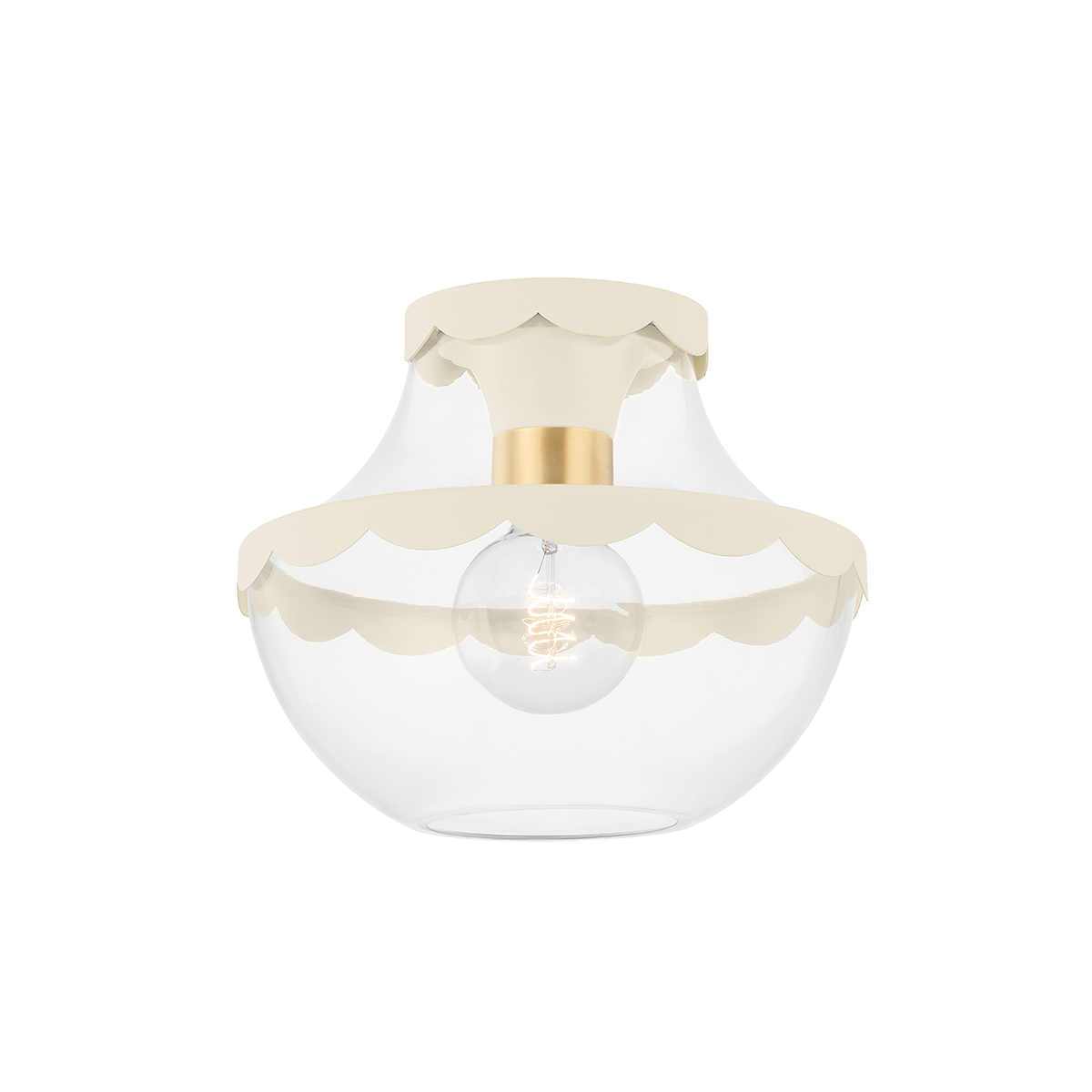 alaina semi flush