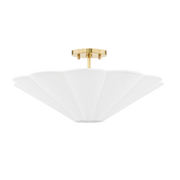 alana semi flush