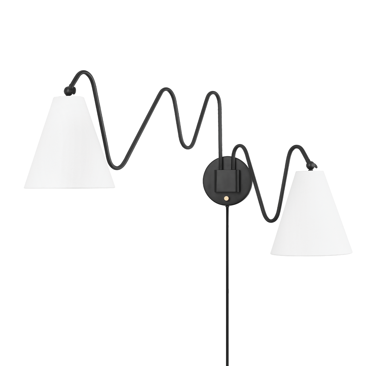 onda plug-in sconce