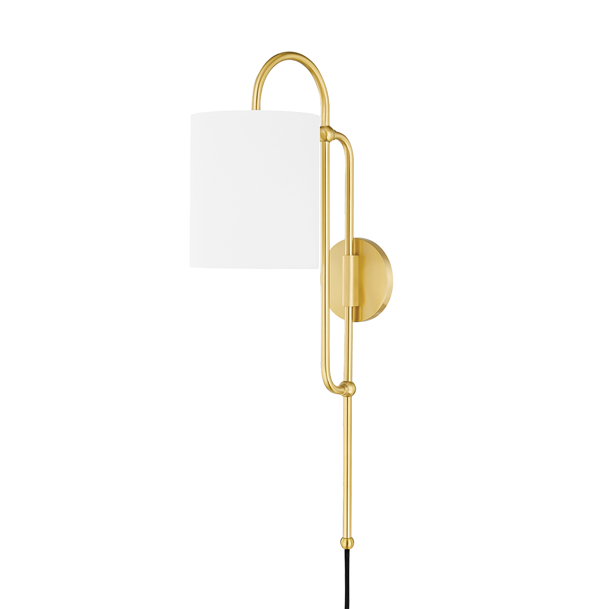 caroline plug-in sconce