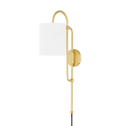 caroline plug-in sconce