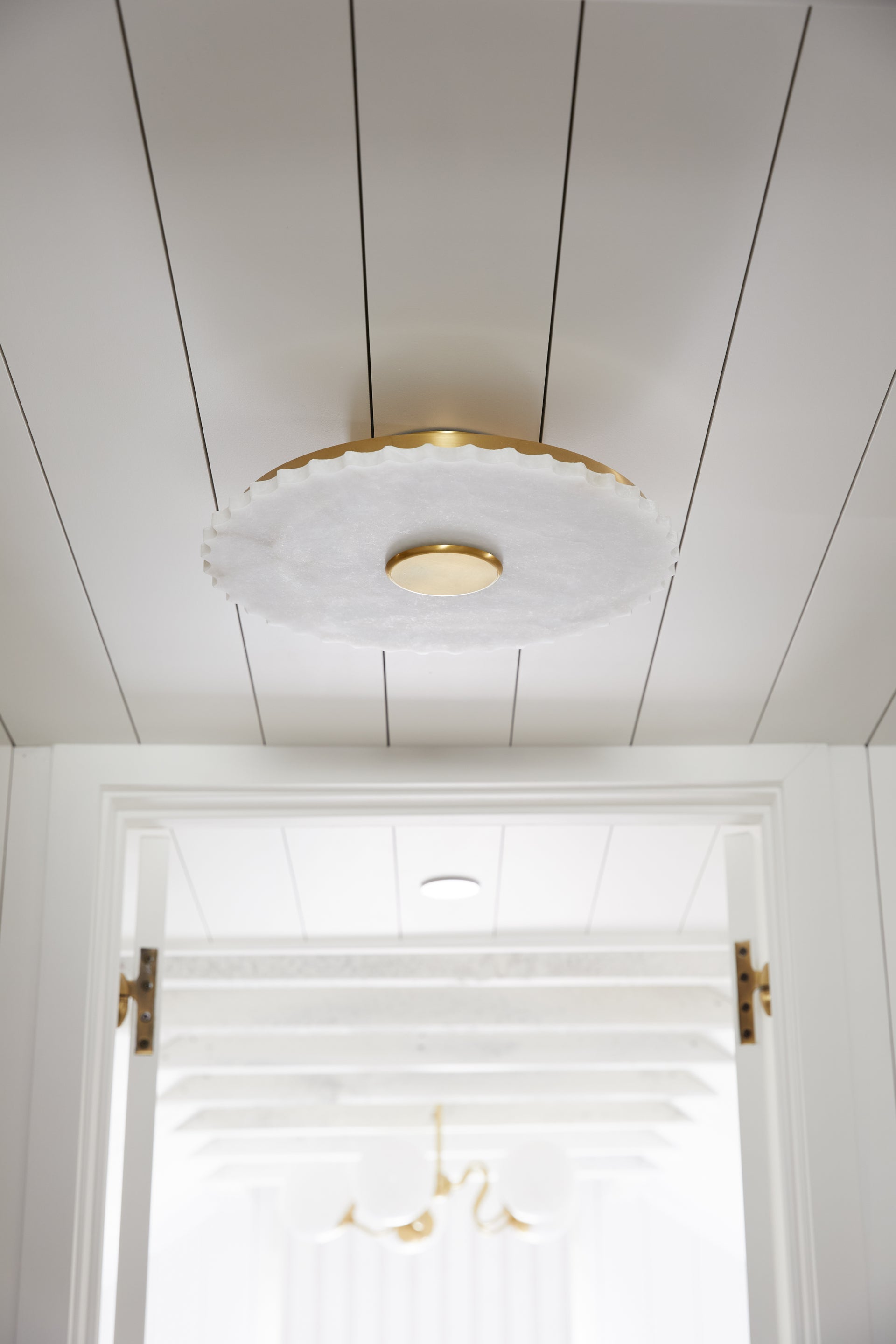 highland falls flush mount