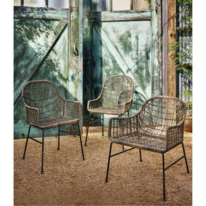 Bandera Outdoor Woven Club Chair