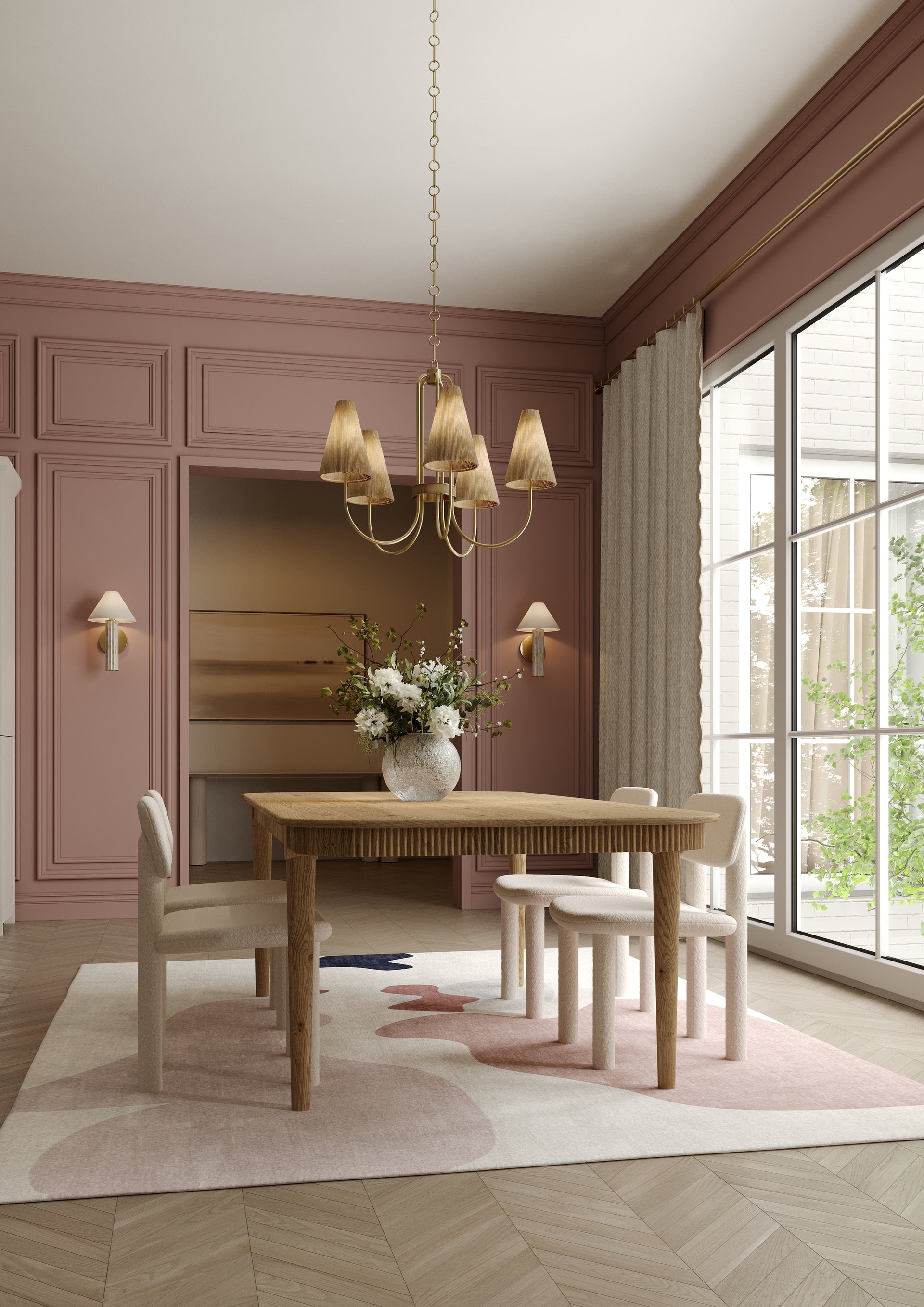 clover wall sconce