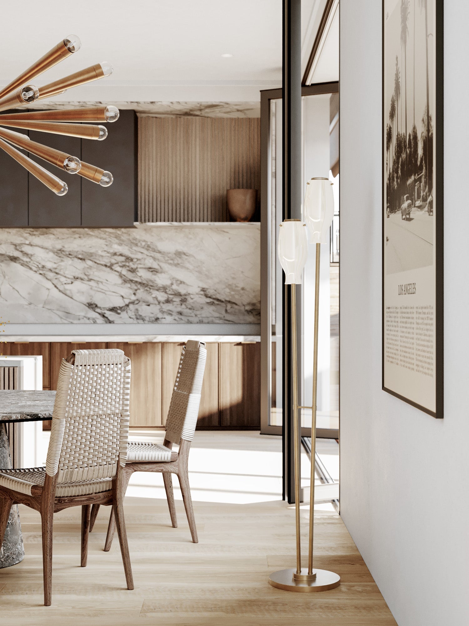 geyser floor lamp