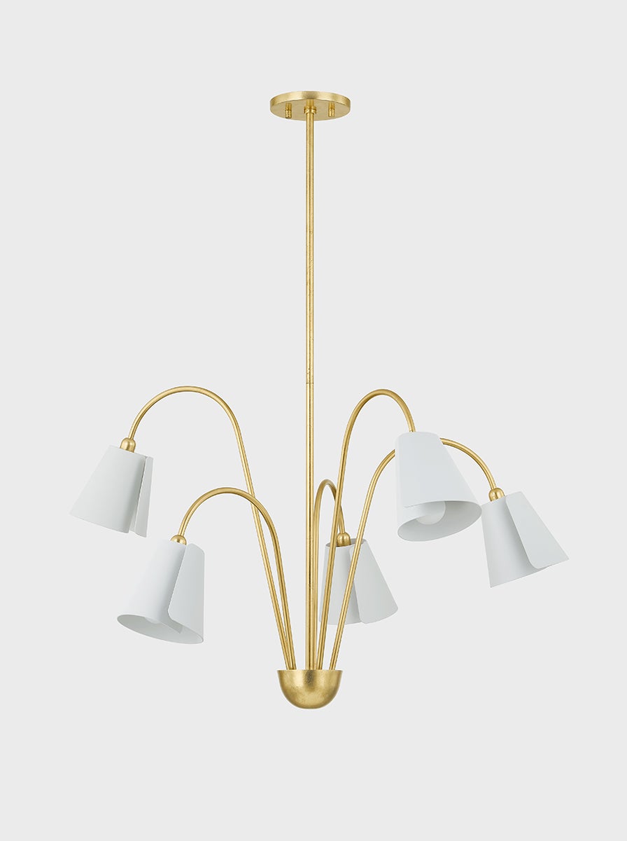 lila chandelier